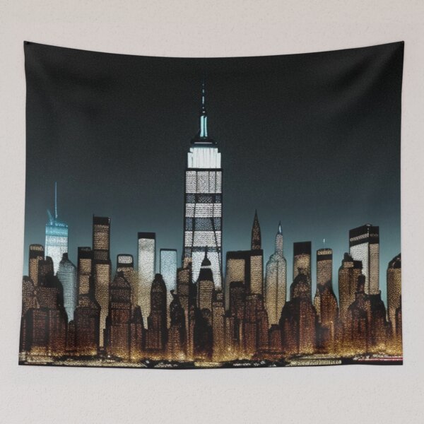 Item preview, NYC Skyline  designed and sold by Roxburylane.