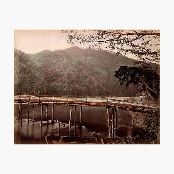 Togetsu bridge, Kyoto, Japan Photographic Print