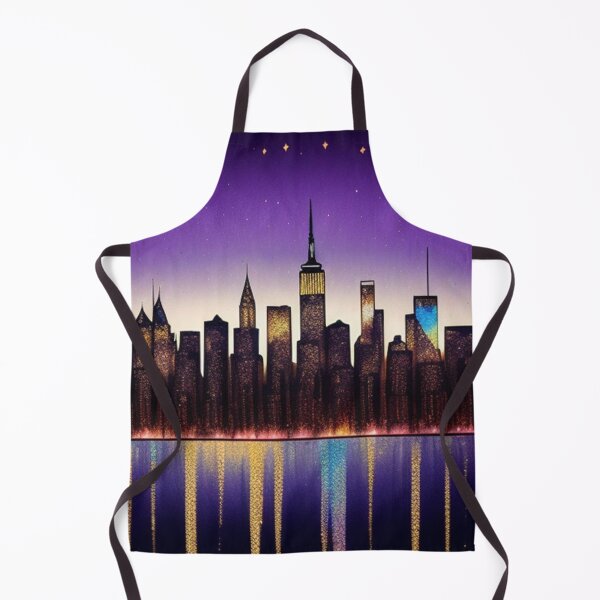 Item preview, New York purple drip designed and sold by Roxburylane.