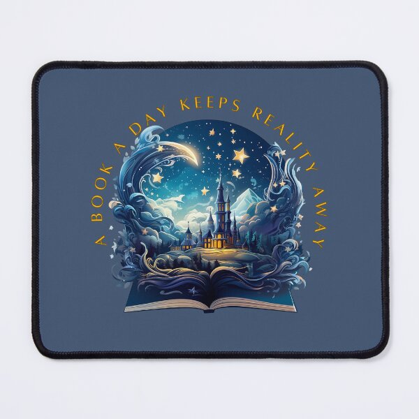 Item preview, A Book a Day Keeps Reality Away designed and sold by André Botes.