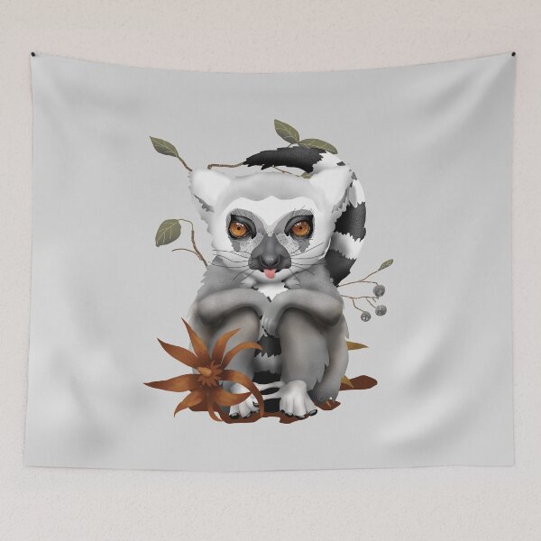 Item preview, Ring Tailed Lemur designed and sold by Karin Taylor.