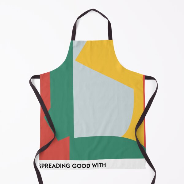 Item preview, Abstract acrylic geometric "Spreading good with every step" designed and sold by Yoko Meoko.