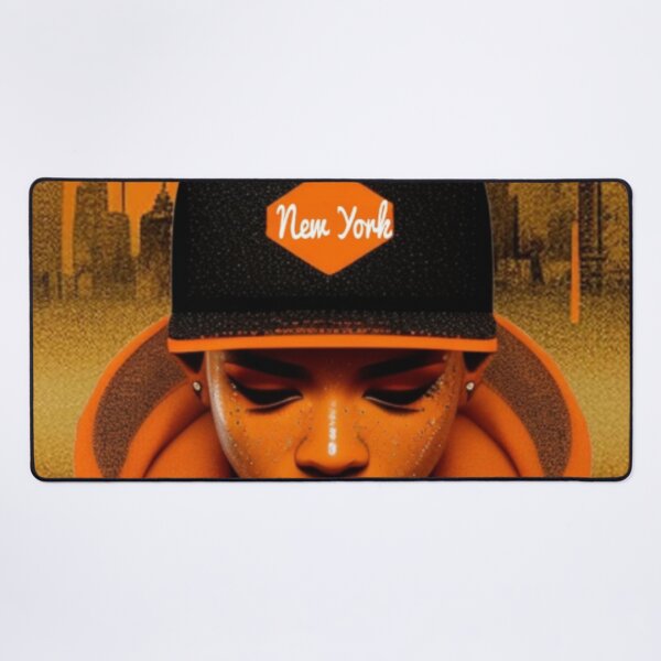 Item preview, The city orange black  designed and sold by Roxburylane.