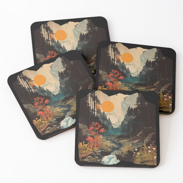 Item preview, Forest collage torn designed and sold by global-designz.