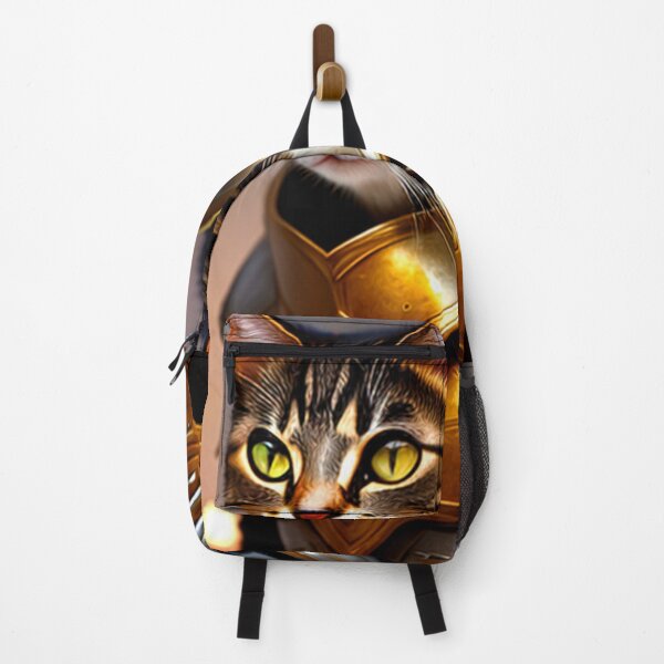Item preview, Distracted Cat in Armor designed and sold by cr6zym1nd.