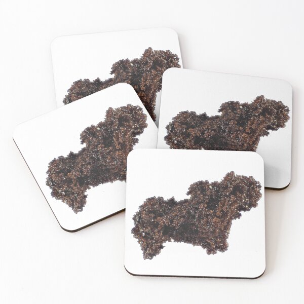 Item preview, Instant coffee isolated on white background, light micrograph designed and sold by SDym Photography.