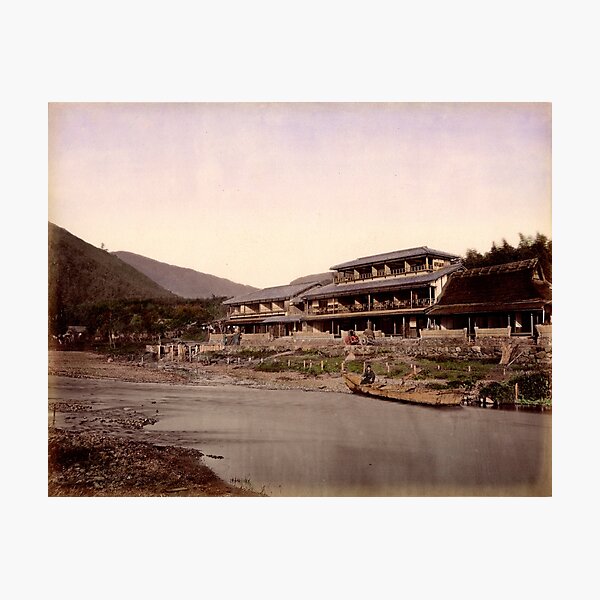 Arashiyama & Tea House, Kyoto Photographic Print