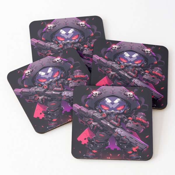 Item preview, Cyberpunk Kawaii Fighter - Dark Hunter designed and sold by Splatter-arts.