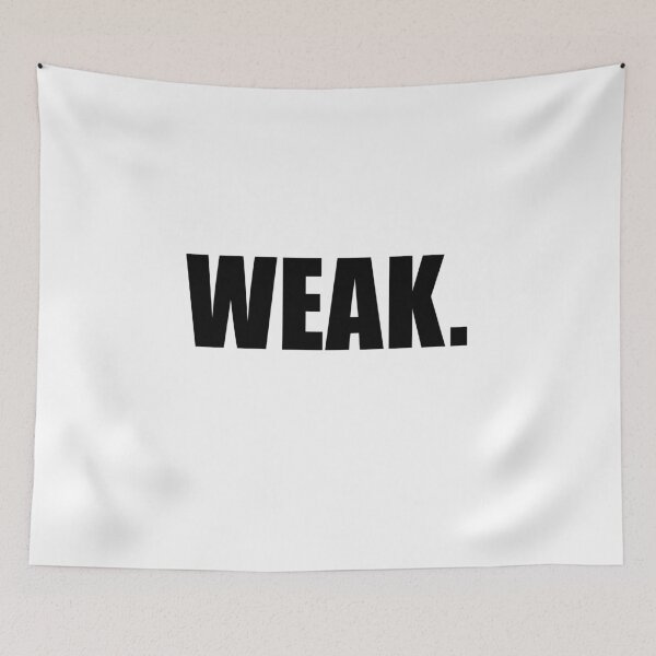 Item preview, Weak - T-shirt designed and sold by GeeklyShirts.
