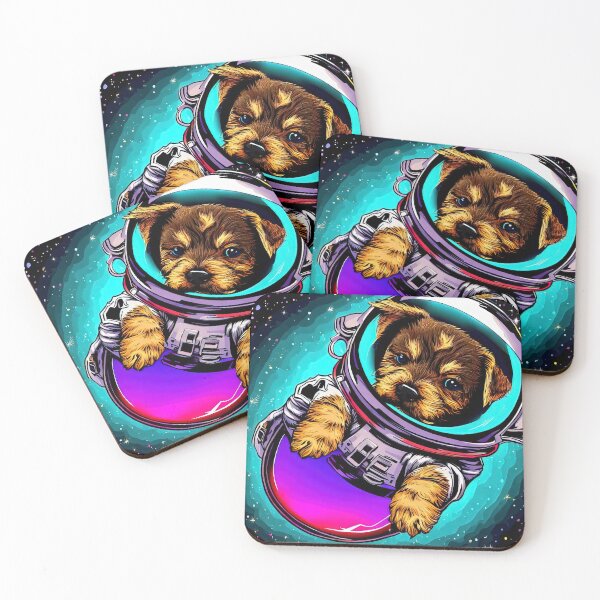 Item preview, ''Astronaut puppy, comics style'' 6 designed and sold by OsvaldoRamosArt.