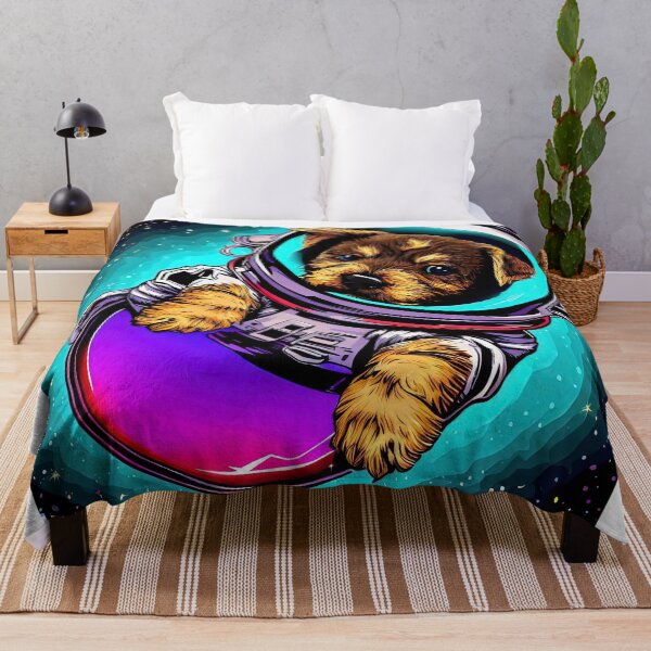 Item preview, ''Astronaut puppy, comics style'' 6 designed and sold by OsvaldoRamosArt.