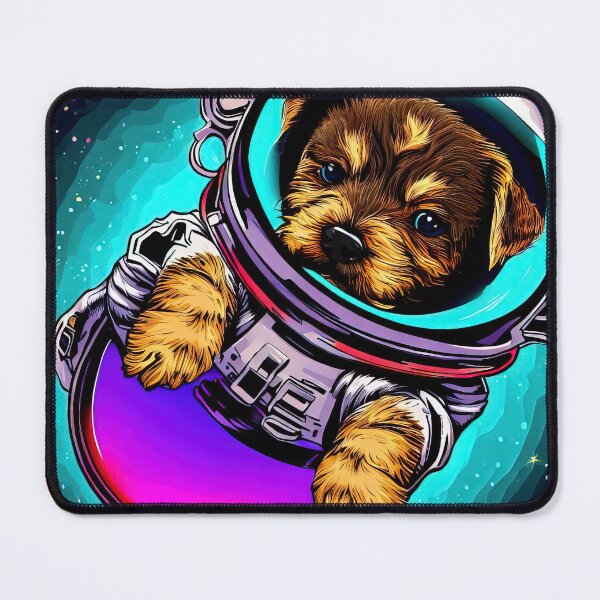 Item preview, ''Astronaut puppy, comics style'' 6 designed and sold by OsvaldoRamosArt.