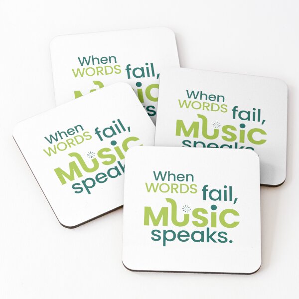 Item preview, When words fail, Music speaks. designed and sold by dpk-padhiyar.