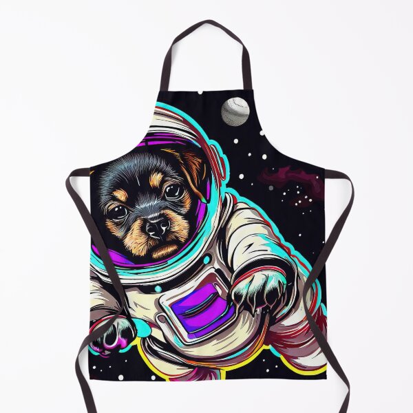 Item preview, ''Astronaut puppy, comics style'' 8 designed and sold by OsvaldoRamosArt.