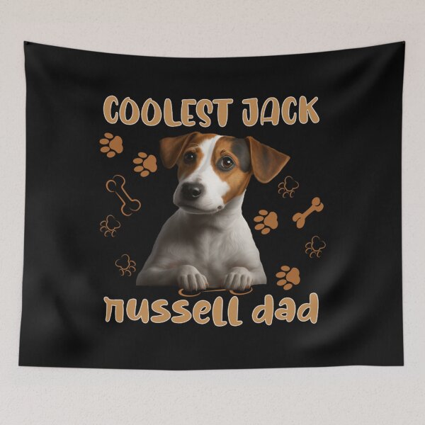 Artikelvorschau, Jack Russell Lover Zitat Jack Russell Dad entworfen und verkauft von HelenaSpinka.