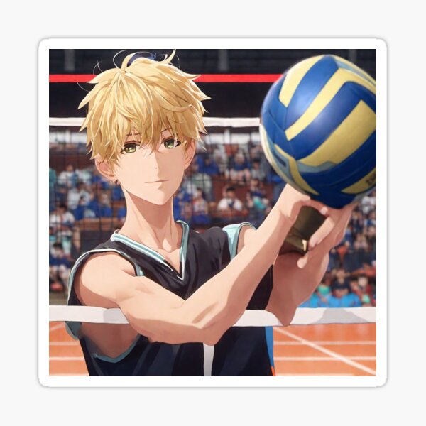 Volleyball Saque Sticker by Vôlei for iOS & Android