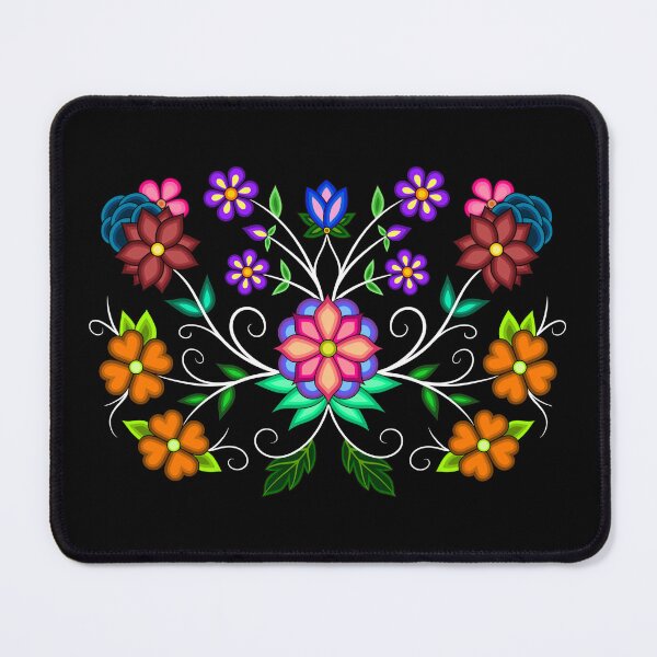 Item preview, Ojibwe Floral Motif With Vines designed and sold by ojiberishdsgns.