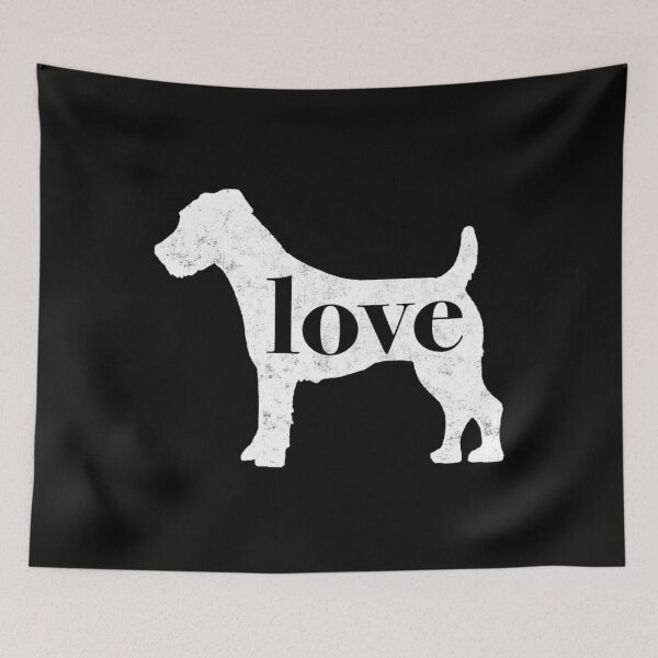 Item preview, Jack Russel Terrier Love - A Minimalist Distressed Vintage Style Design for Dog Lovers  designed and sold by HelenaSpinka.