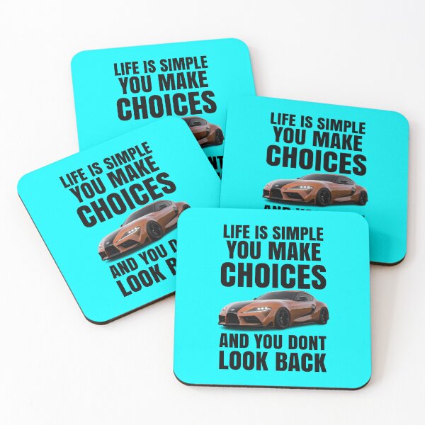 Item preview, Life is simple you make choices and you don't look back designed and sold by MOTOSHIFT.