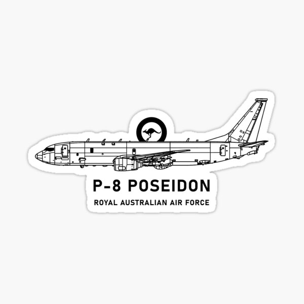 Item preview, P-8A Poseidon (RAAF) designed and sold by Scribbly  McPiggles.
