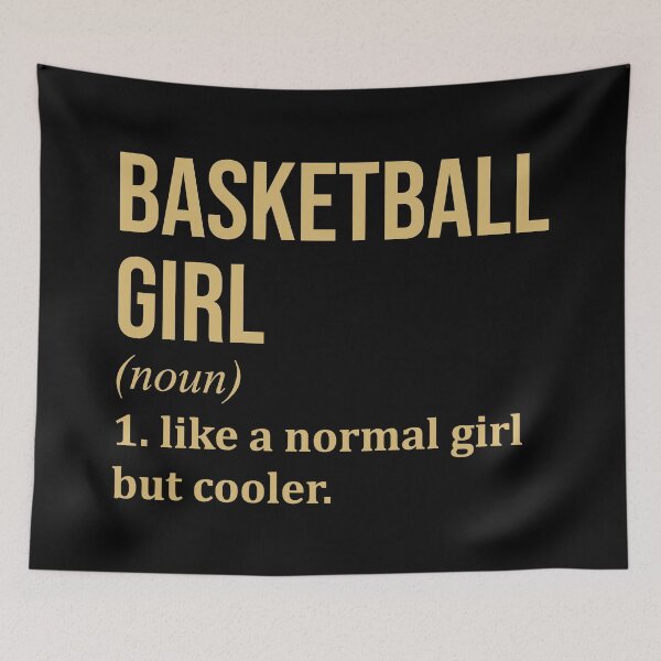 Artikelvorschau, Basketball-Mädchen-Definition in Gold entworfen und verkauft von XCIV.
