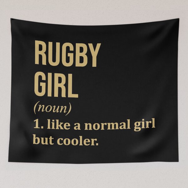 Item preview, Rugby Girl Definition in Gold designed and sold by XCIV.