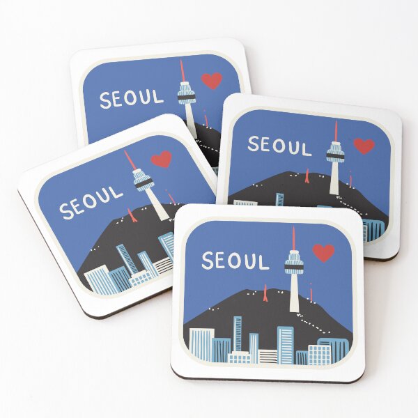 Item preview, Seoul skyline designed and sold by Eoponest.