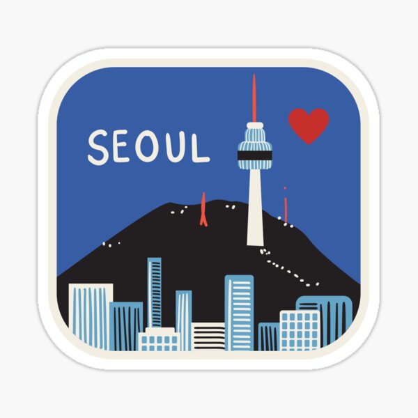 Item preview, Seoul skyline designed and sold by Eoponest.