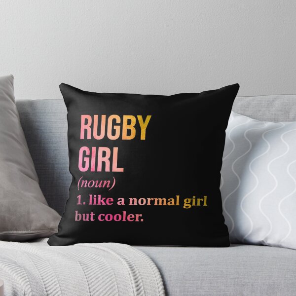 Item preview, Rugby Girl Definition in Watercolor designed and sold by XCIV.