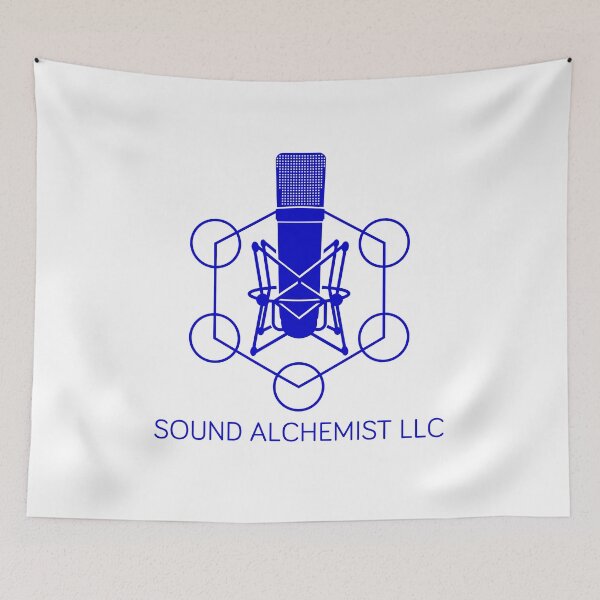 Item preview, SoundAlchemist (White & Blue) designed and sold by SoundAlchemist.
