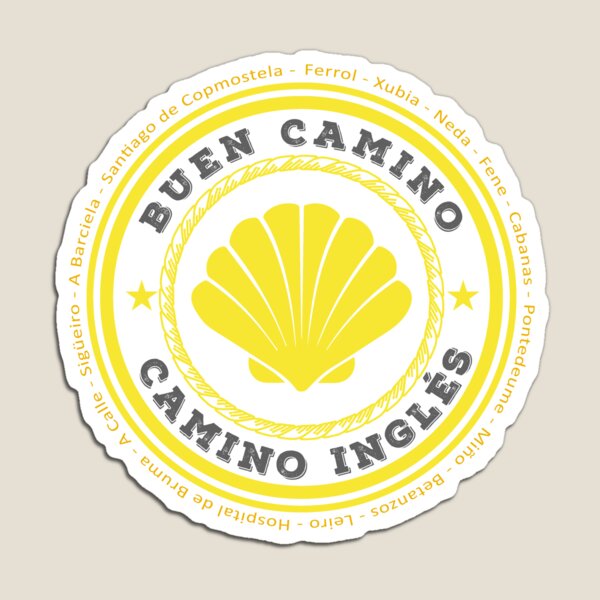 Artikel-Vorschau von Camino Inglés , designt und verkauft von HikingAndCamino.