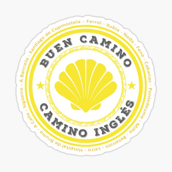 Artikel-Vorschau von Camino Inglés , designt und verkauft von HikingAndCamino.