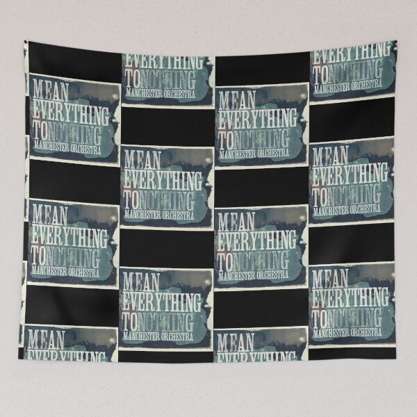 Item preview, Manchester Orchestra Mean Everything To Nothing Album Cover designed and sold by schillin-rebeck.