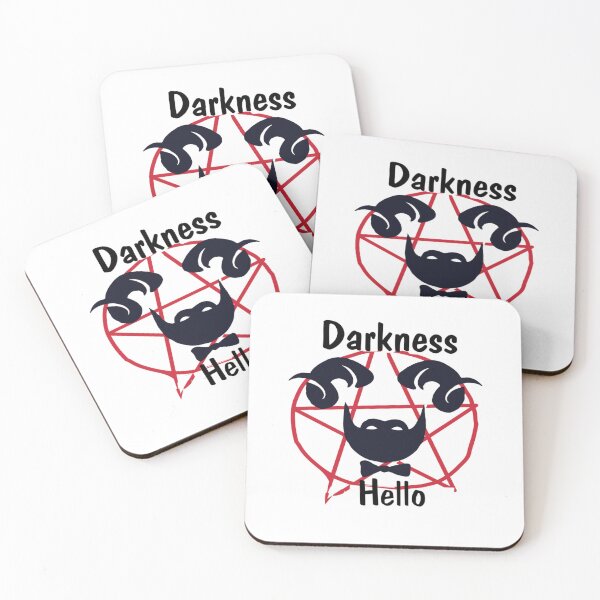 Item preview, 2022 tshirt for women and men adults and senior hello darkness   designed and sold by prutiha.