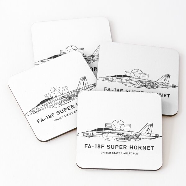 Item preview, F/A-18F Super Hornet (USAF) designed and sold by Scribbly  McPiggles.
