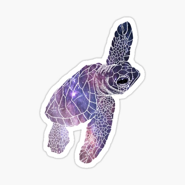 Item preview, Space Sea Turtle designed and sold by maryedenoa.