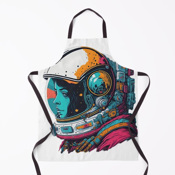 Item preview, Colorful Trippy Astronaut designed and sold by BearsAndSkulls.