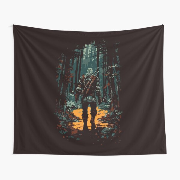 36 x 60 The Witcher Tapestry Wall Hanging Décor – MadCatterAZ