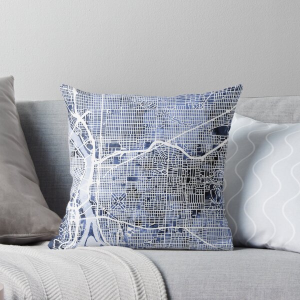 Item preview, Portland Oregon City Map designed and sold by ArtPrints.