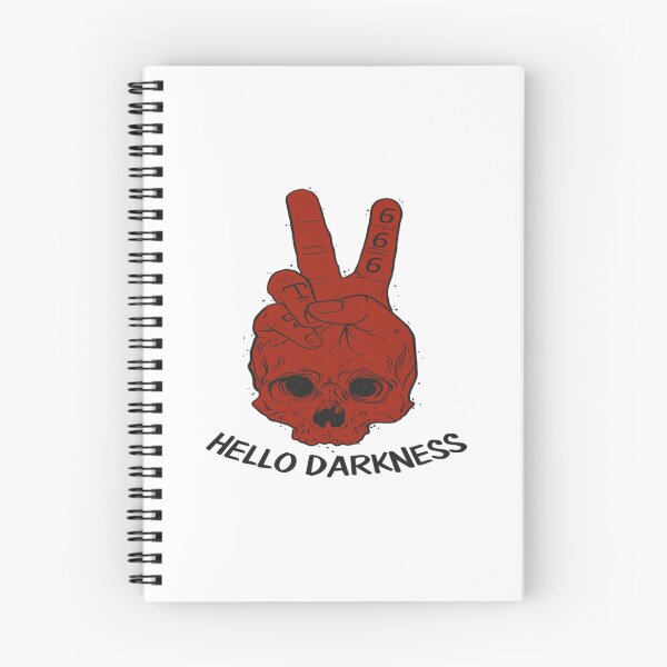 Item preview, 2022 tshirt for women and men adults and senior hello darkness       designed and sold by prutiha.