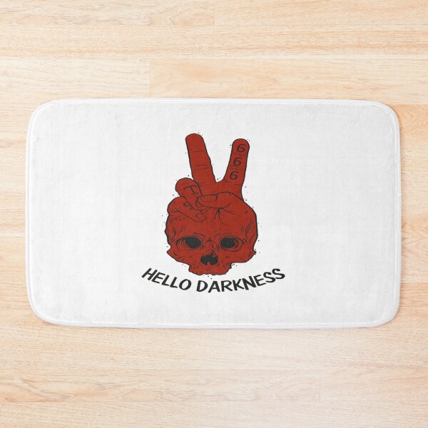 Item preview, 2022 tshirt for women and men adults and senior hello darkness       designed and sold by prutiha.