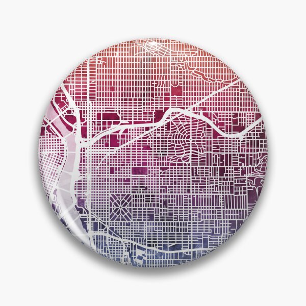 Item preview, Portland Oregon City Map designed and sold by ArtPrints.