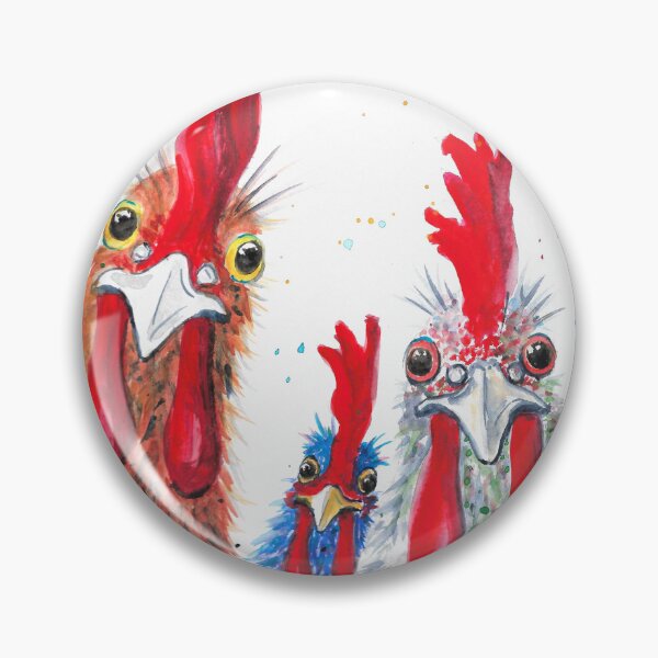 Item preview, Chicken Ladies, Hen, Chicken, Rooster, Bird designed and sold by Marjansart.