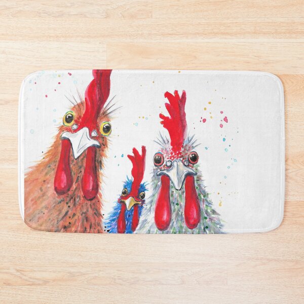 Item preview, Chicken Ladies, Hen, Chicken, Rooster, Bird designed and sold by Marjansart.