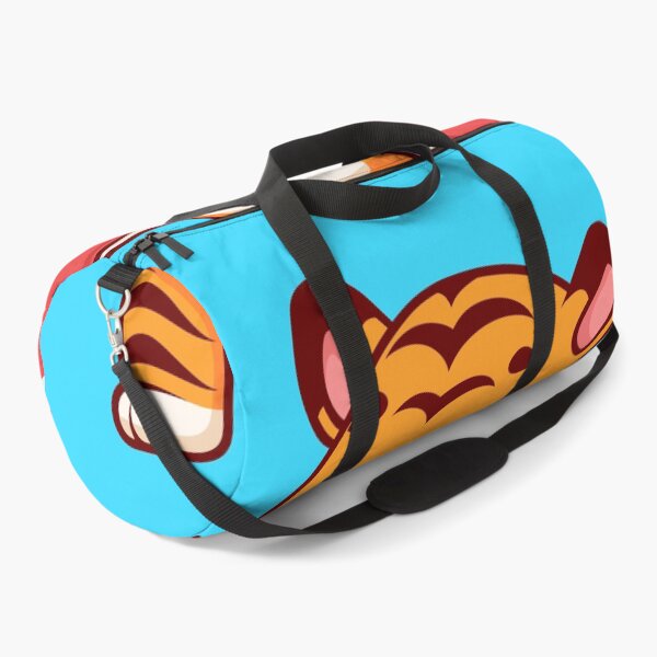 Item preview, Tiger's Carnivore Delight: Cute Tiger Holding Steak Meat - Cartoon Illustration designed and sold by hjian8219.