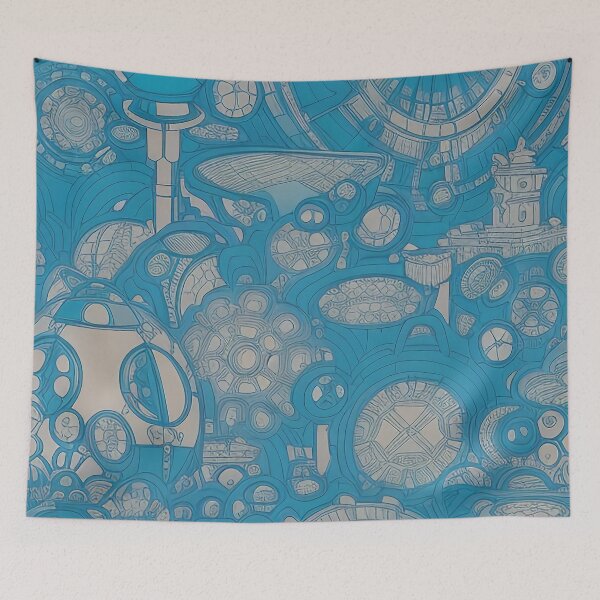 Item preview, An earth tone pattern painting art  designed and sold by Goodyzaa.