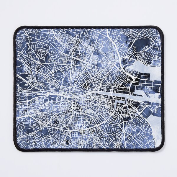 Item preview, Dublin Ireland City Map designed and sold by ArtPrints.