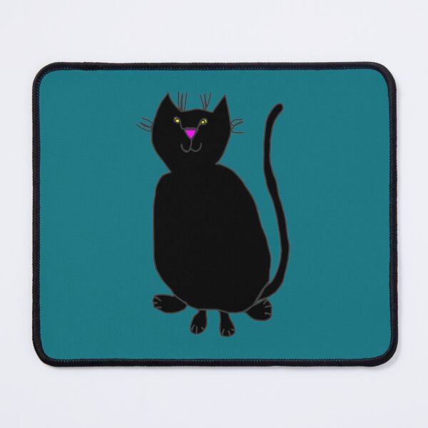Item preview, Black String Kitty Cat designed and sold by malavee.