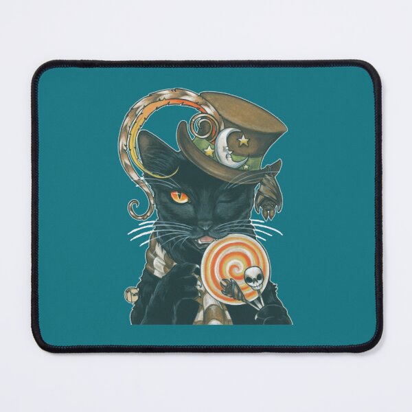 Item preview, Black Cat Trick or Treat designed and sold by malavee.