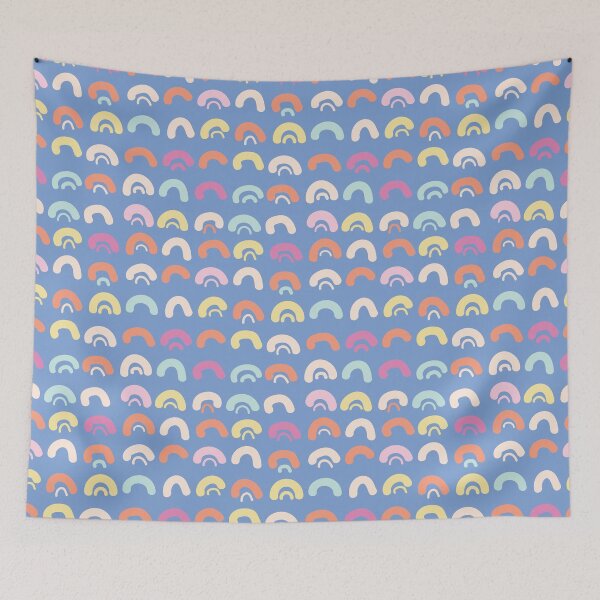 Item preview, Rainbow Sunshine Seamless Pattern  designed and sold by KleineFi.